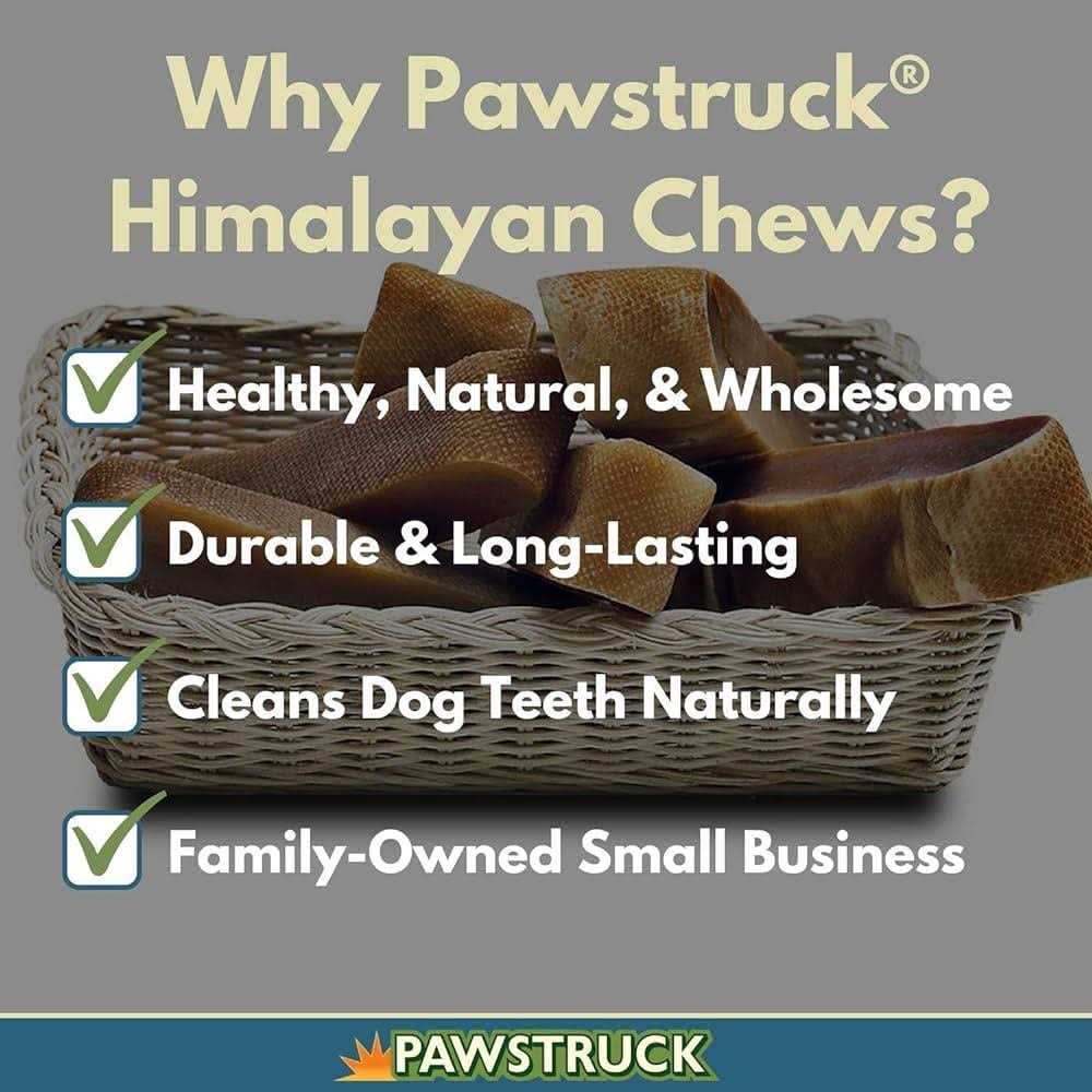 Natural Medium Himalayan Yak Cheese Dog Chew Treats O1365
