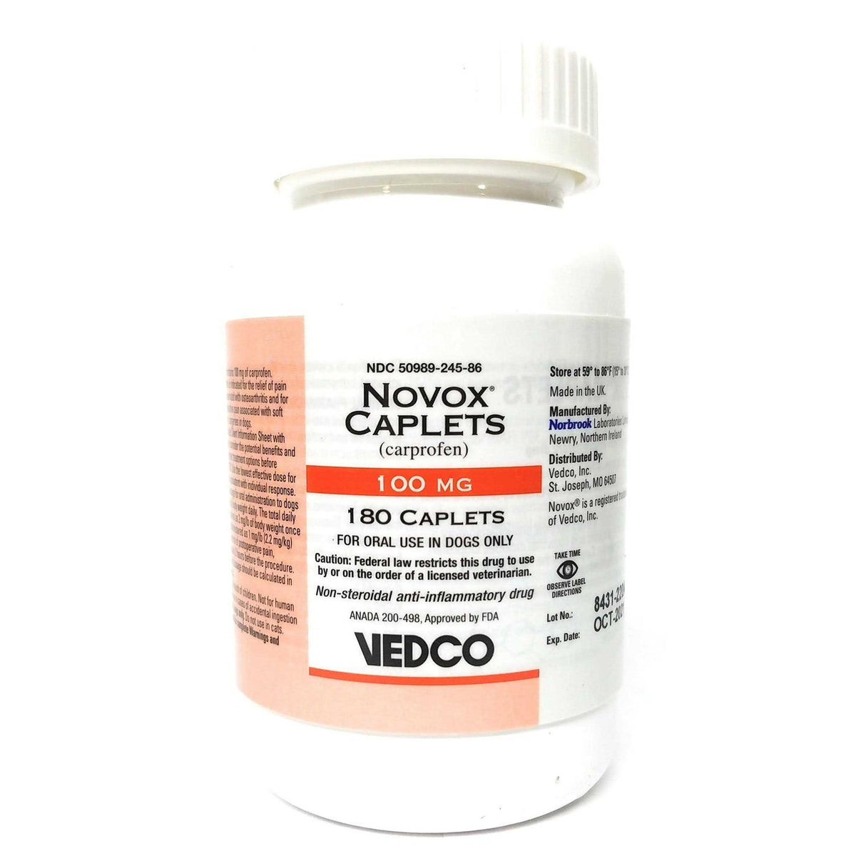 25 mg Caplets Z5342