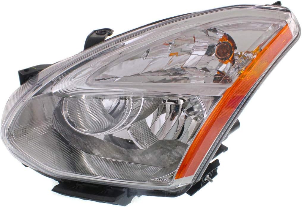 Nissan Rogue Headlight Assembly 2011 2012 Driver Side Halogen V14113