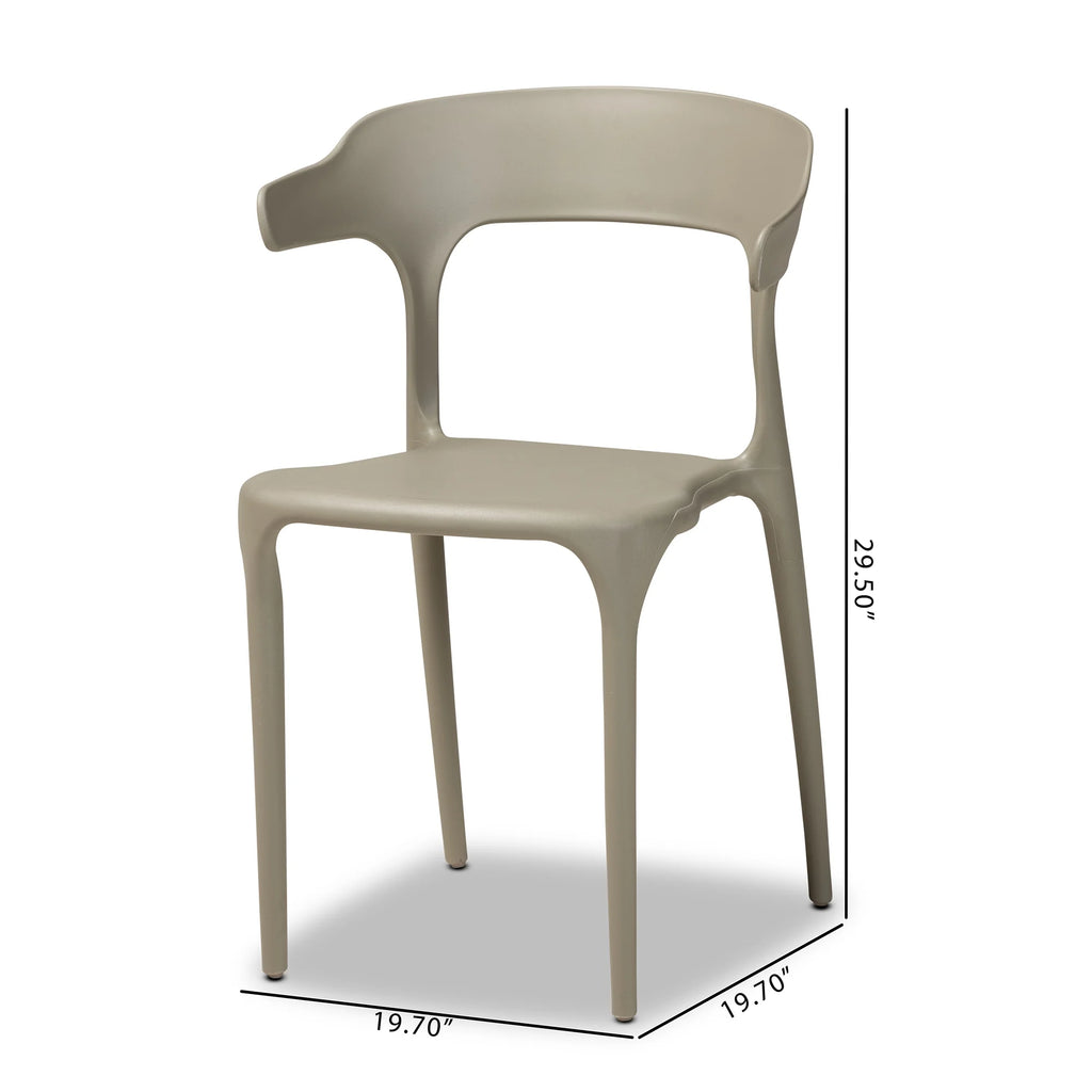 Beige Dining Chair Set of 4 B473579