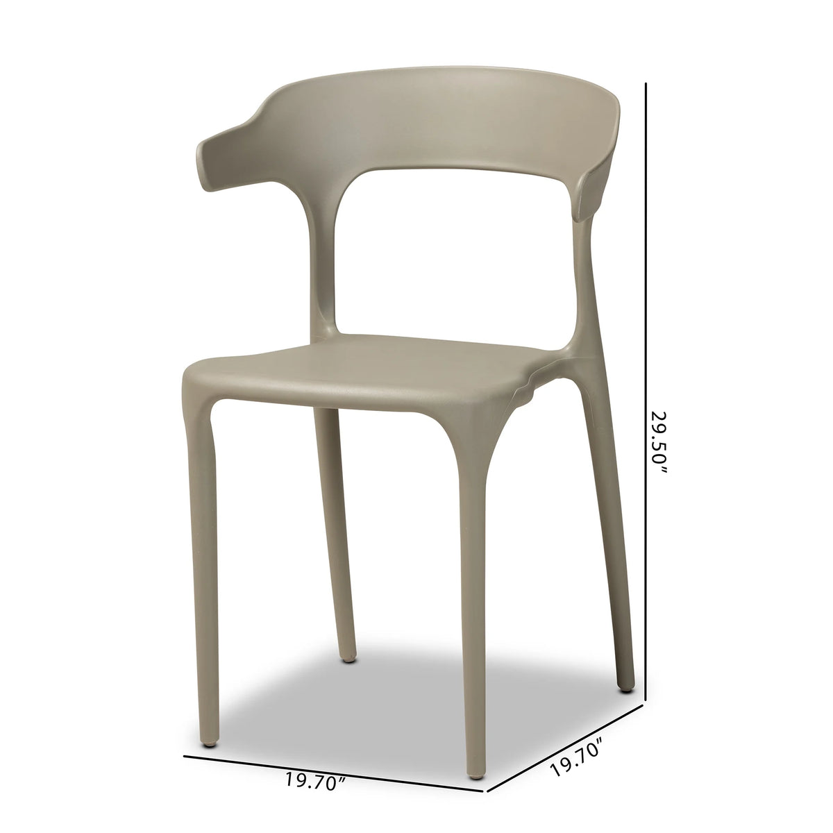 Beige Dining Chair Set of 4 B473579