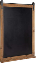 Rustic Brown Wood Framed Chalkboard Z395