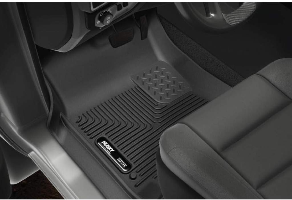 Black Front Row Floor Liners L488202