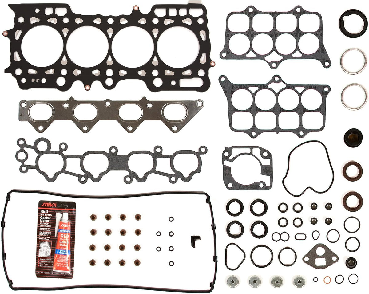 Head Gasket Set Intake Exhaust Valves for 92-96 Honda Prelude 2.3L H23A1 DOHC I49121