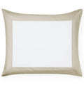White / Oat Continental Sham 26x26 C9832