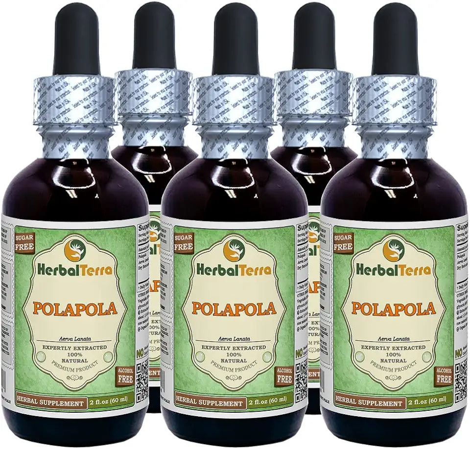 Ceylon Leadwort Dried Herb Alcohol-Free Liquid Extract 5x2 oz V644689
