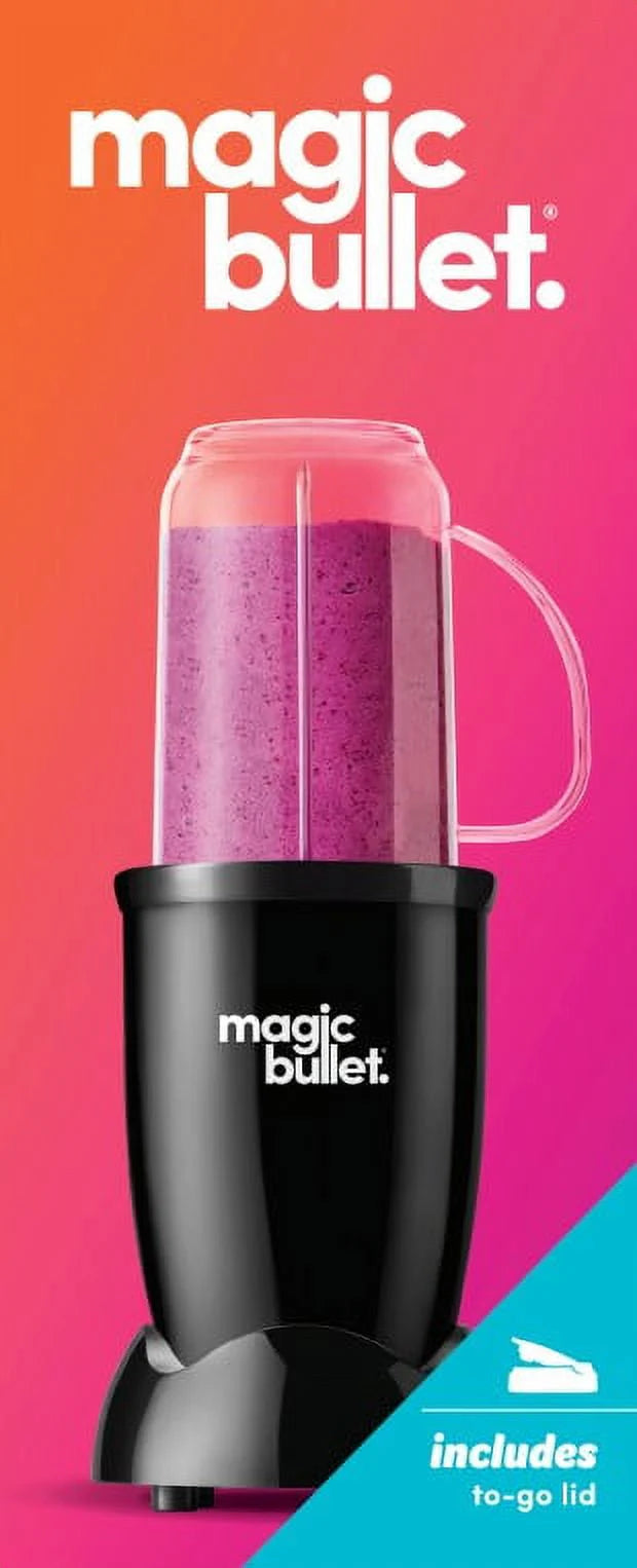 4 Piece Personal Blender Black D4867