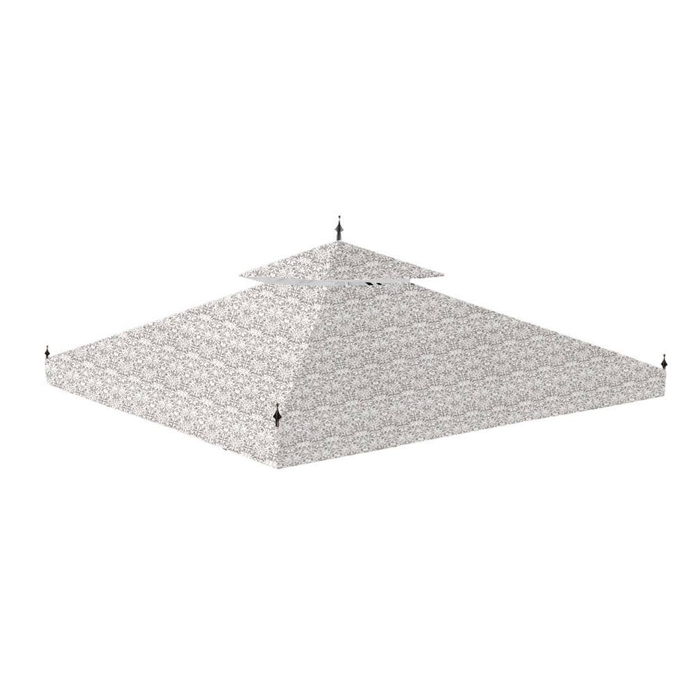 Beige Replacement Canopy for 10 ft. x 10 ft. Gazebo P646506
