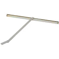 Medium Duty Size 2 Hold Open Concealed Overhead Door Holder Satin Stainless Steel Finish V131923