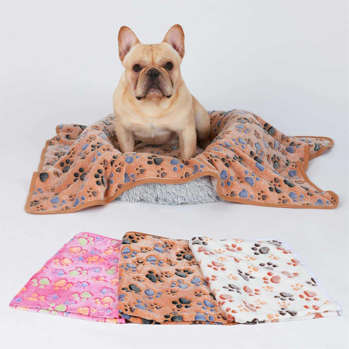 3 Flannel Pet Blanket X393525