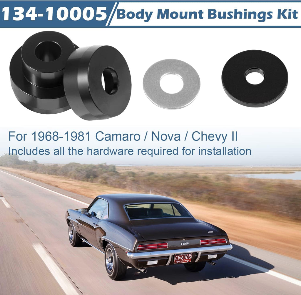 CNC Aluminum Body Mount Bushings Tool Subframe Bushing Kit 32PCS H538516