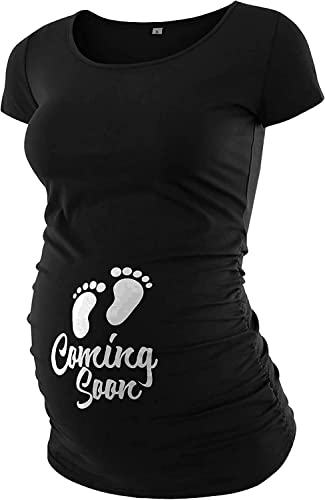 Pack of 3 Maternity Shirts with Ruched Sides A3316