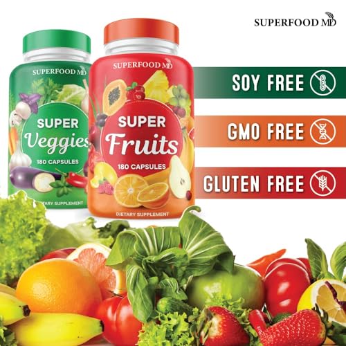 Fruit and Veggie Supplement 180 Count Pack of 2 X48376