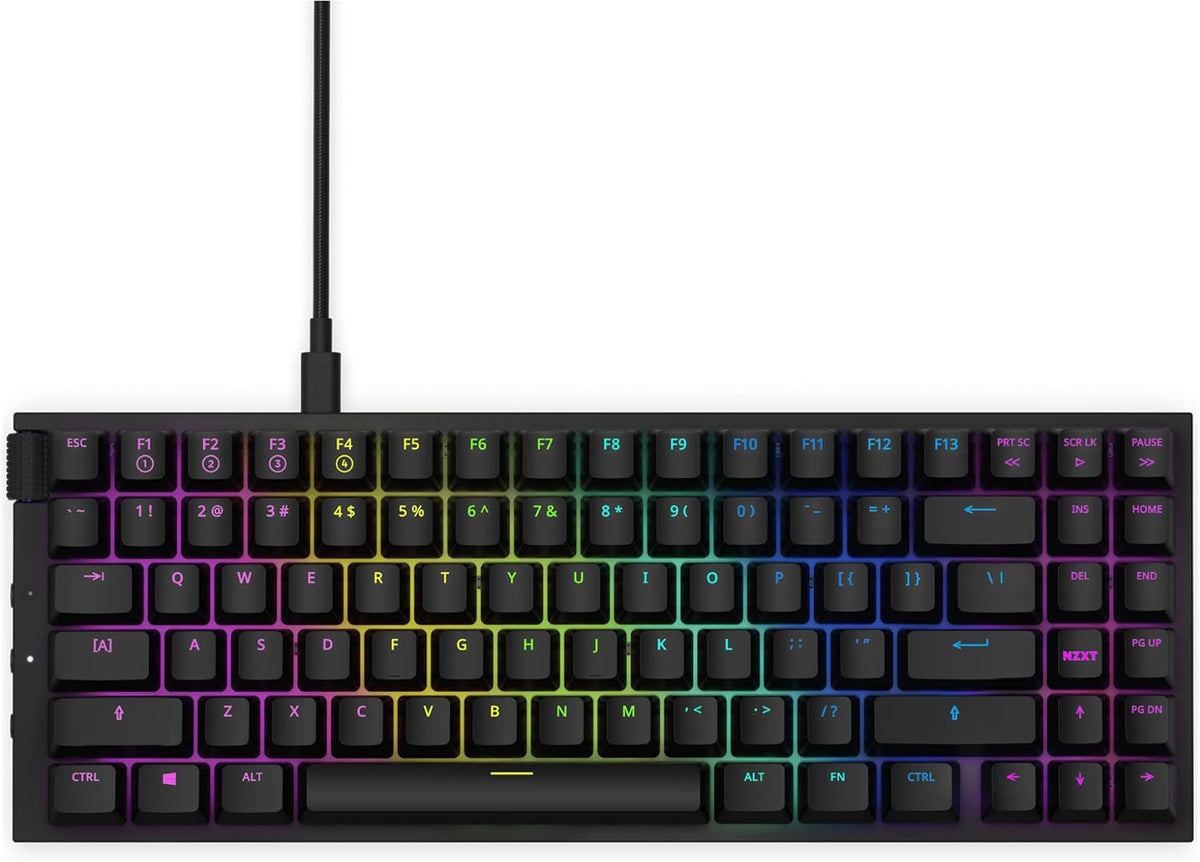 Black Mechanical Keyboard with Hot Swappable Switches G164285