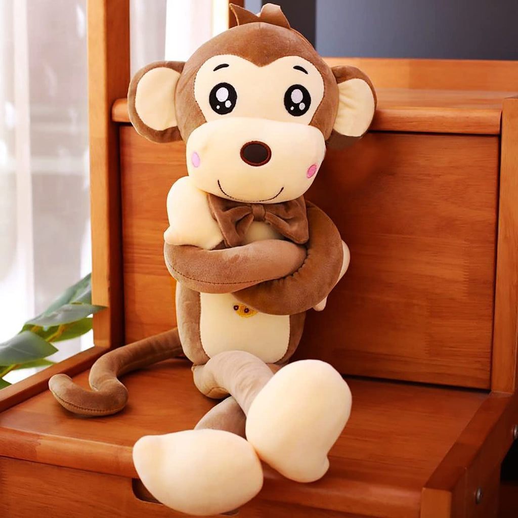 22" Brown Monkey Plush Stuffed Animal Toy G644