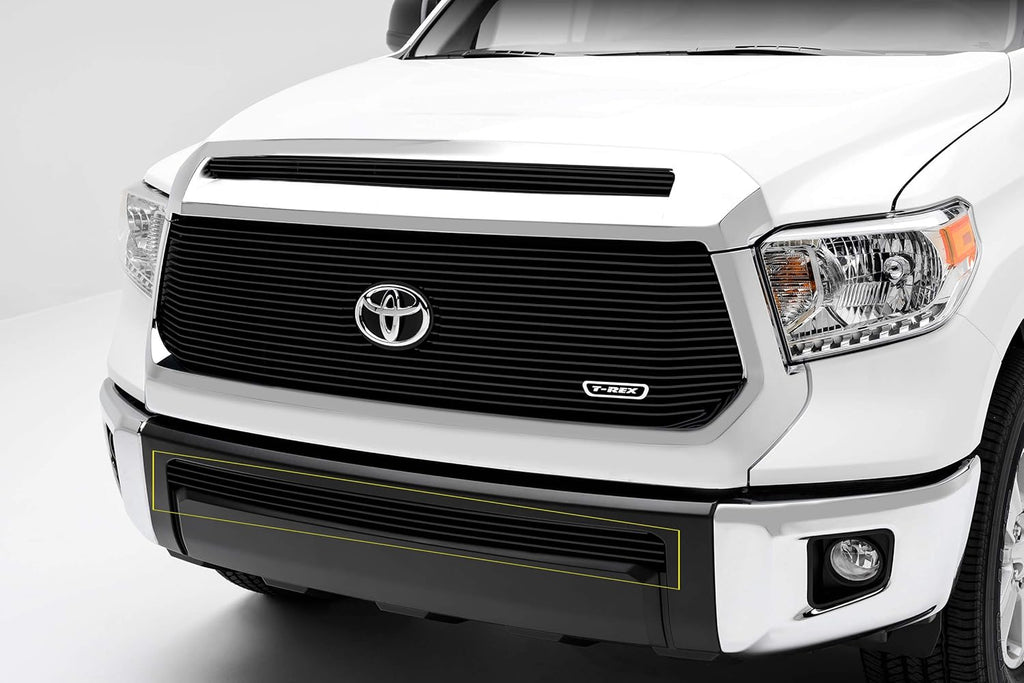 Black Billet Bumper Grille Overlay K73144