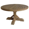 Teak Round Dining Table 54 in. B256
