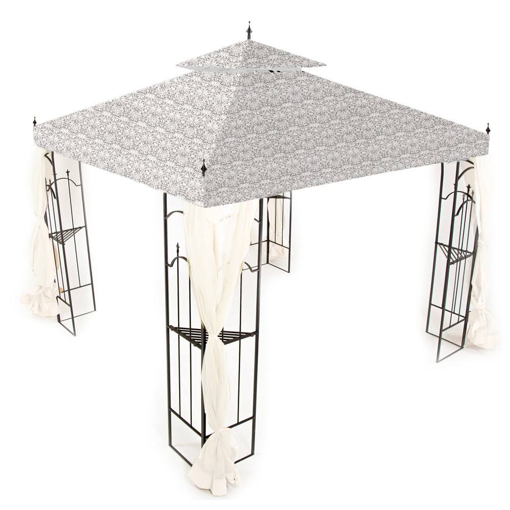 Beige Replacement Canopy for 10 ft. x 10 ft. Gazebo P646506