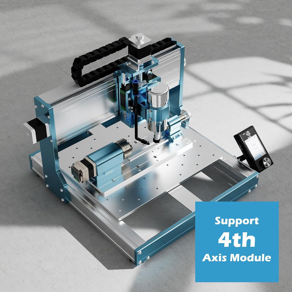 CNC Router Machine with 4th Axis Rotary Module Kit M560
