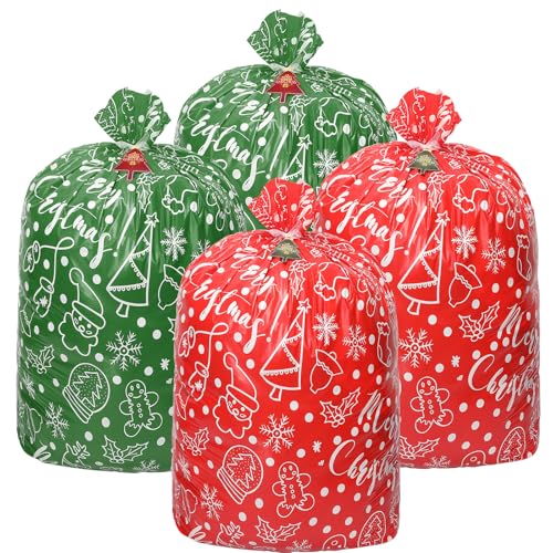 Assorted Sizes 34Pcs Christmas Gift Bags H124