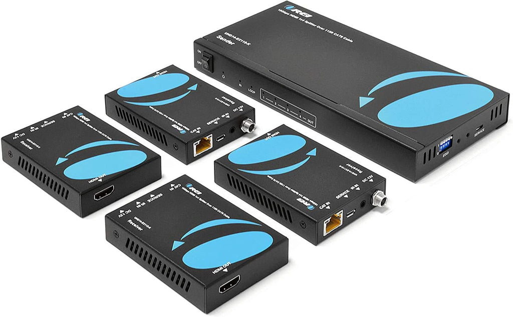 4K 4x4 HDMI Extender Matrix with HDR Switcher & IR Control, RS-232 J44100