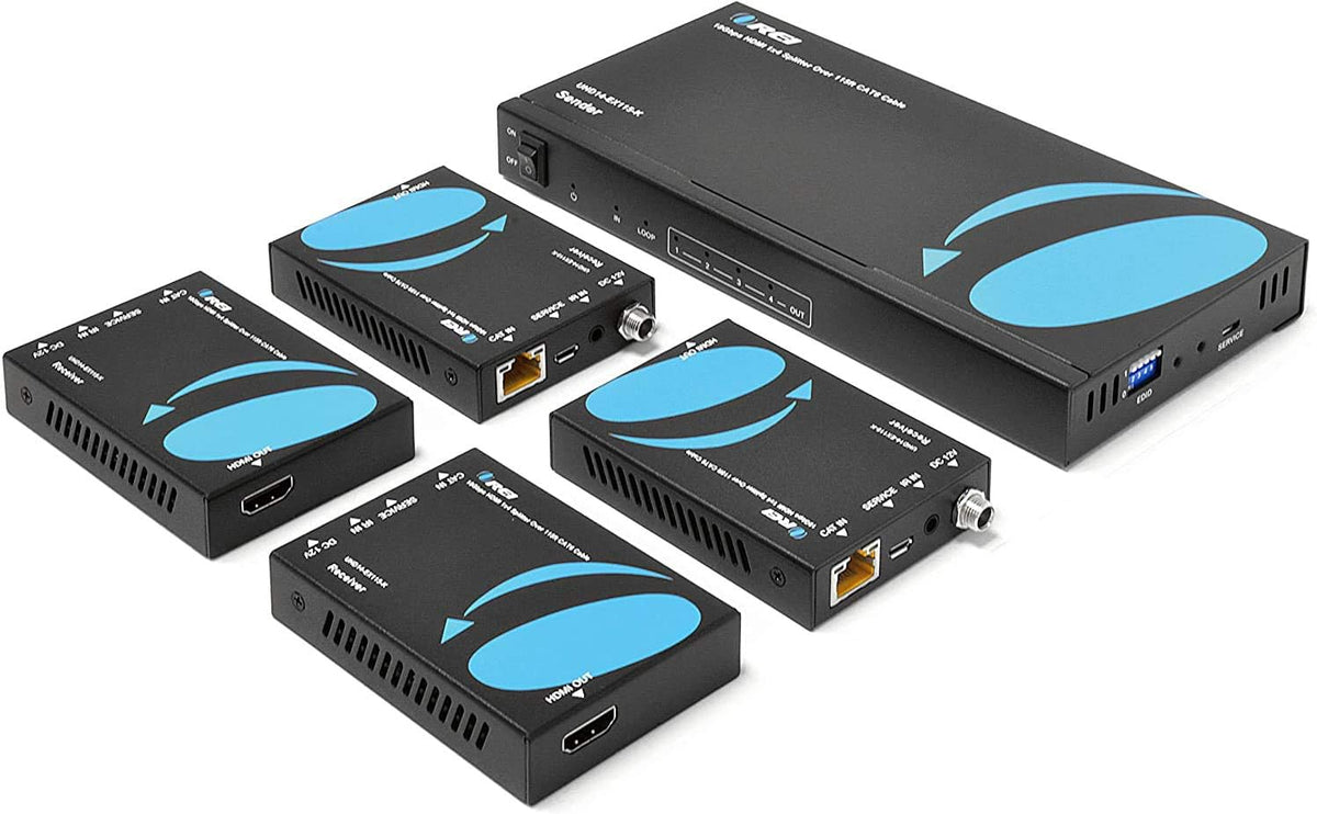4K 4x4 HDMI Extender Matrix with HDR Switcher & IR Control, RS-232 J44100