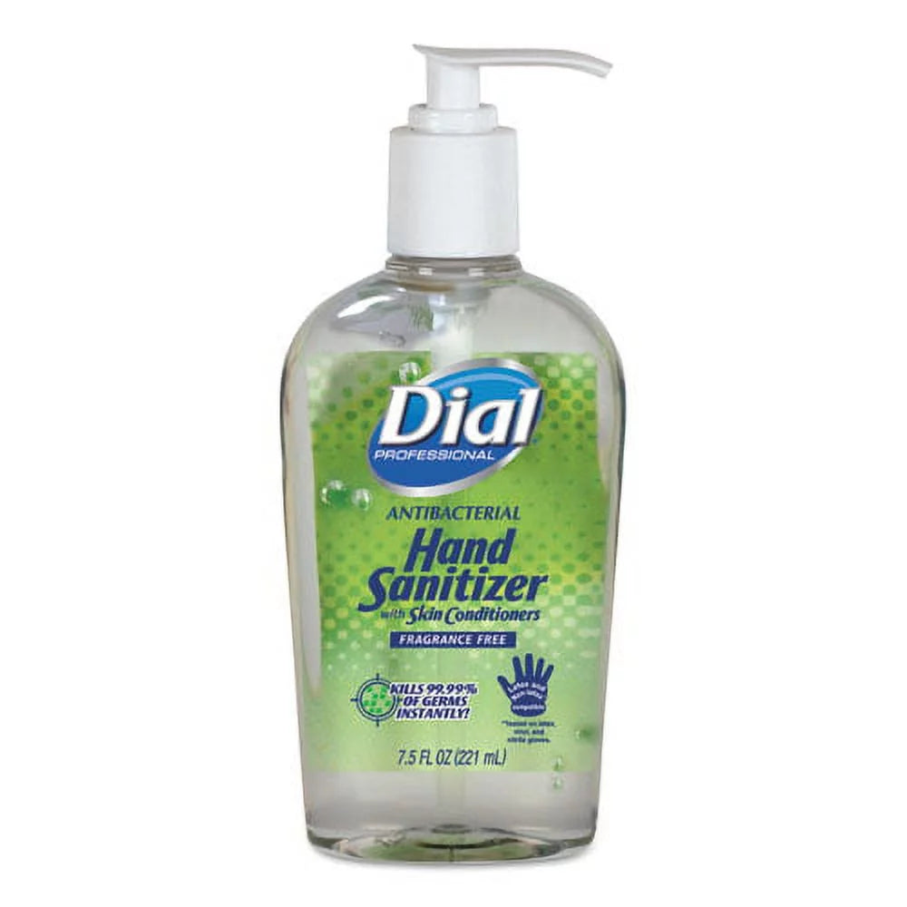 Fragrance-Free Gel Hand Sanitizer, 7.5 Oz Pump Bottle J975