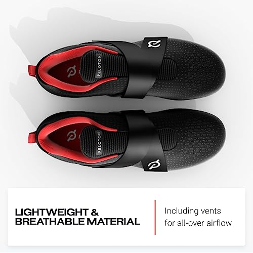 Cycling Shoes with Single Hook and Loop Strap and Delta-Compatible Cleats P210159
