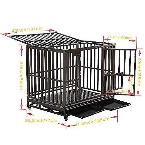 Heavy Duty Metal Dog Crate Y3163