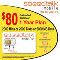 Prepaid GSM SIM Card Wireless Plan W60669