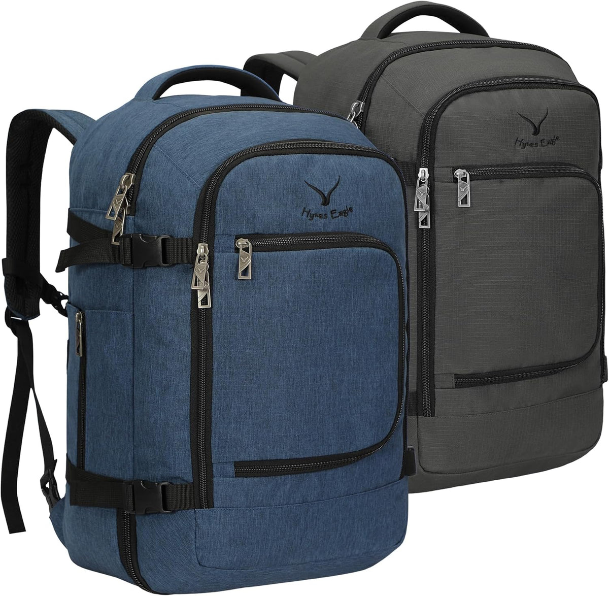 40L Blue with Grey Travel Backpack G80693
