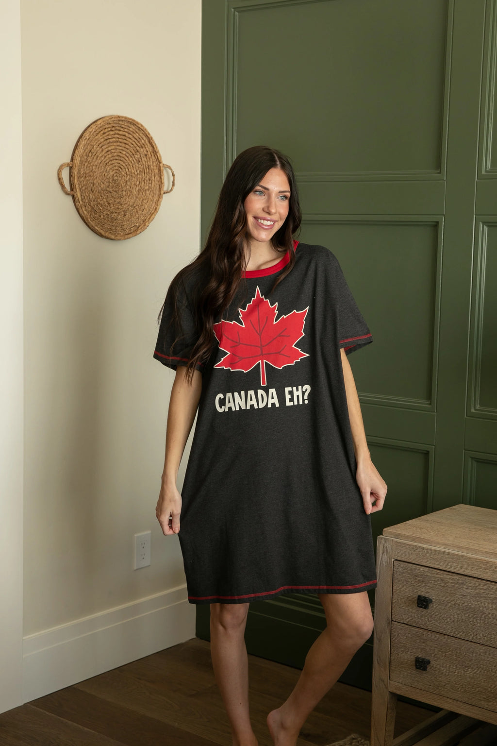 Maple Leaf Animal Designs Sleepshirt R384382