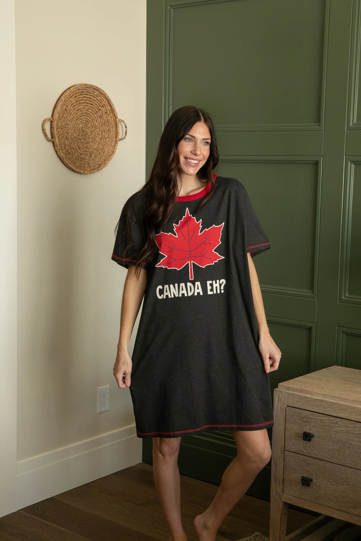 Maple Leaf Animal Designs Sleepshirt R384382