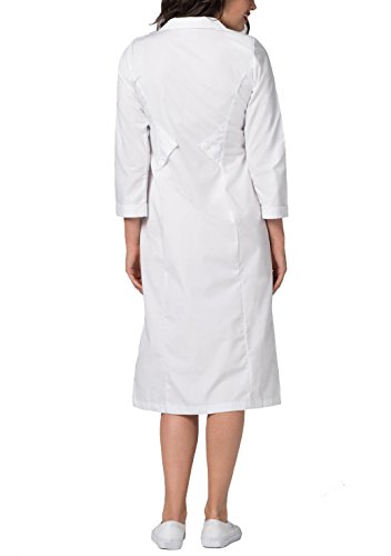 Embroided Collar Scrub Dress Z21481