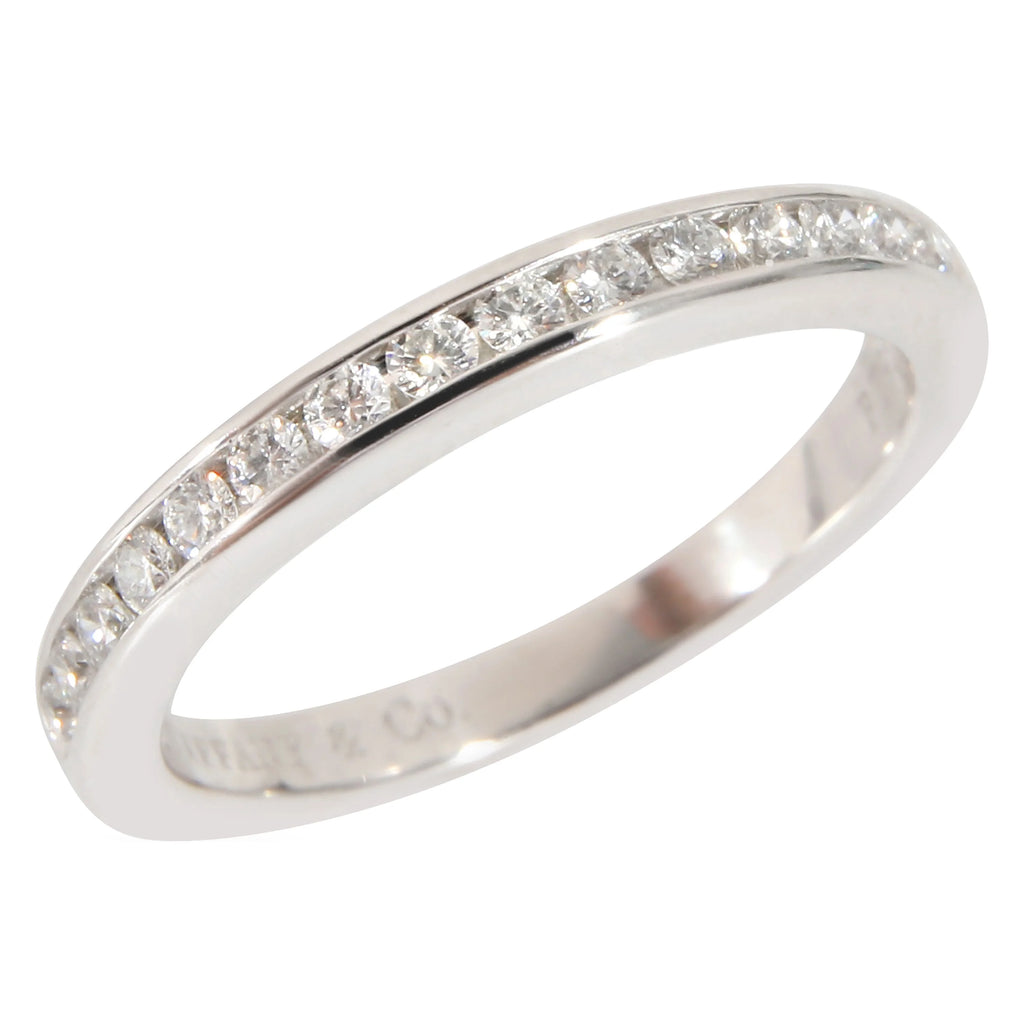 Platinum Wedding Band 0.24 CTW Pre-Owned P145001