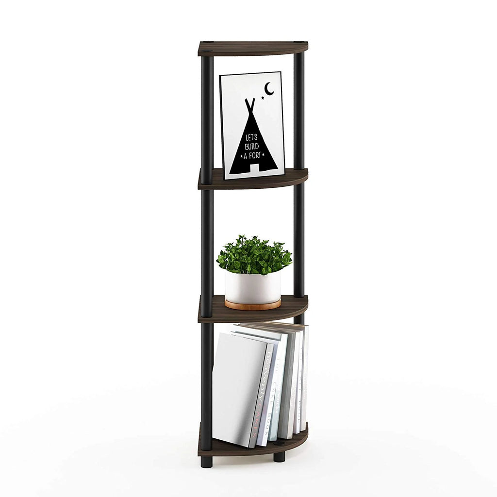 4-Tier Corner Display Rack Shelving Unit R612