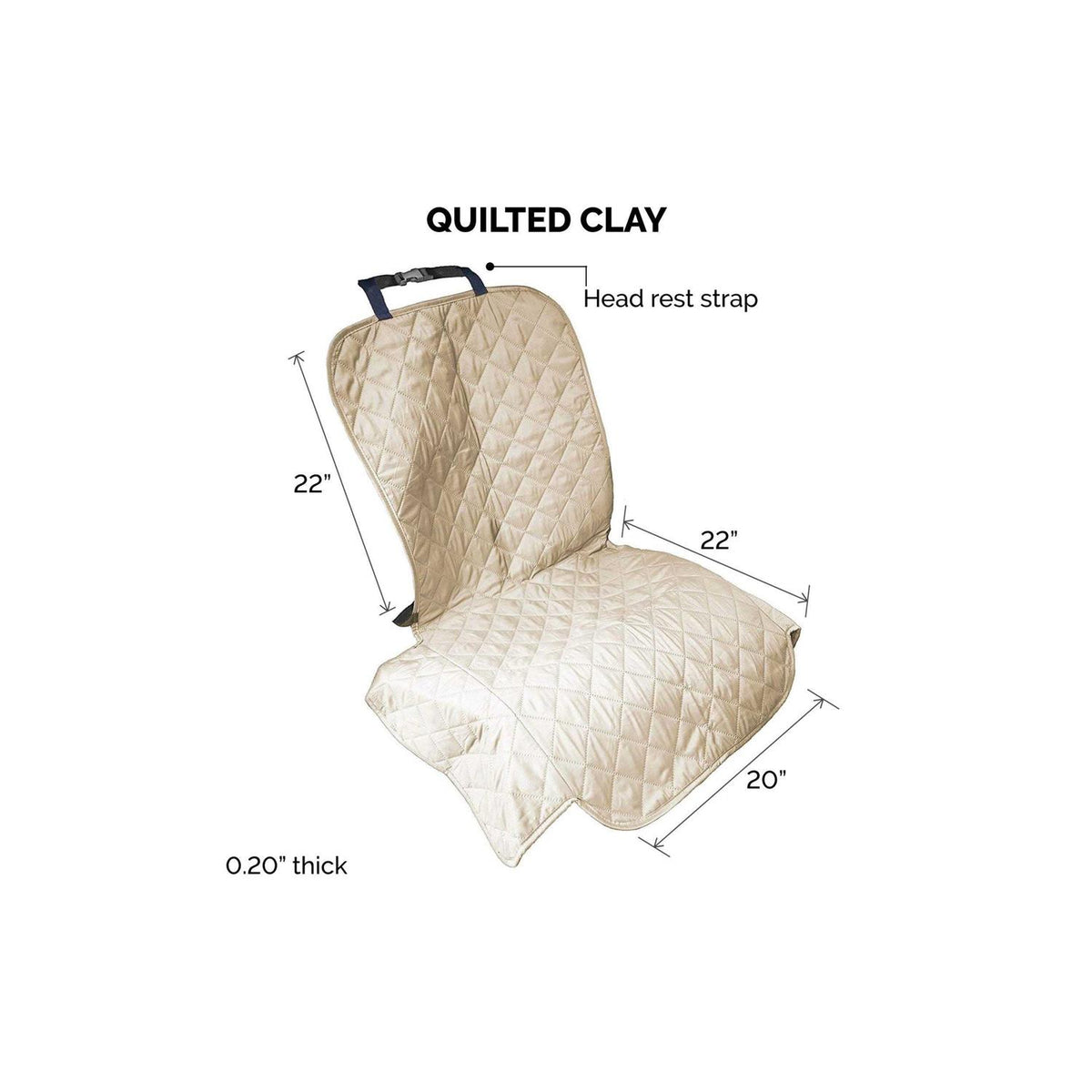Pet Car Barrier & Seat Protector with Carry Bag S75244