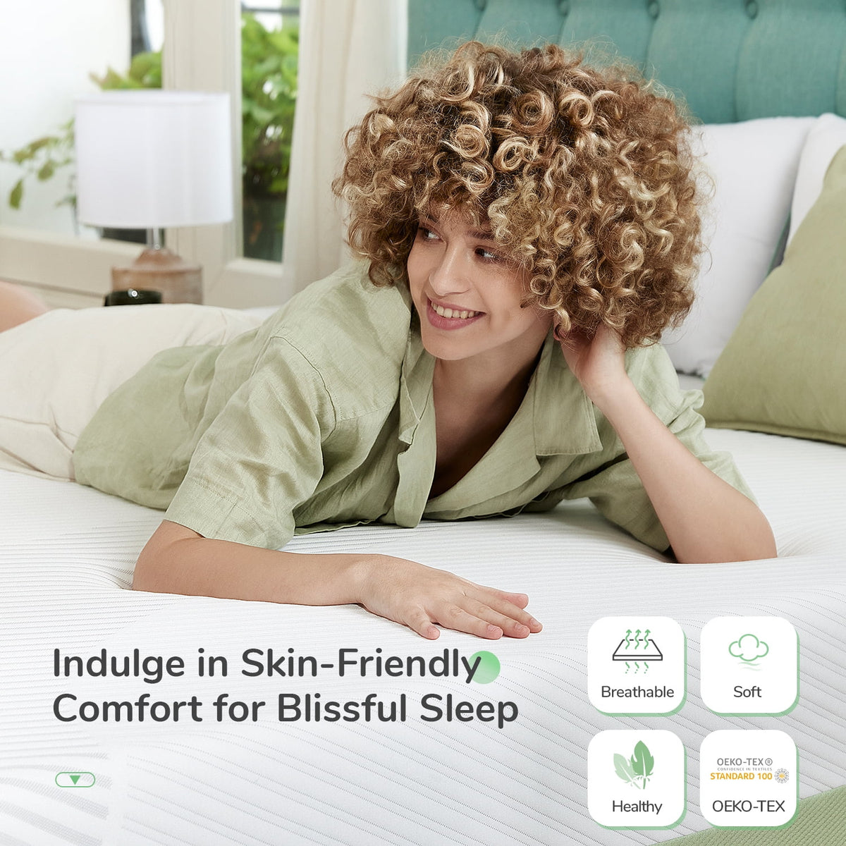 6 inch Gel Memory Foam Full Size Mattress N92451