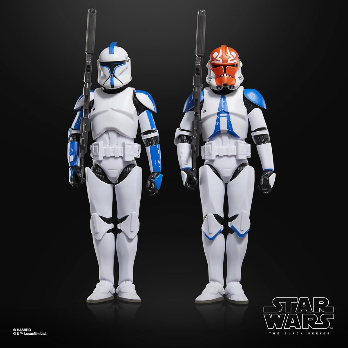 Black Series 6 Inch Action Figure Two-Pack Clone Trooper Lieutenant & 332nd Clone Trooper M27649