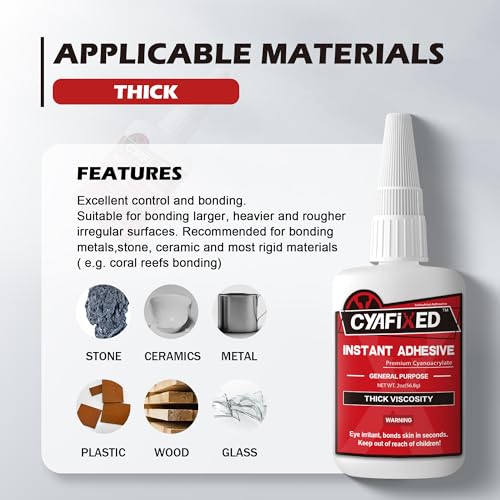 4 oz. Thick Viscosity CA Glue R845664