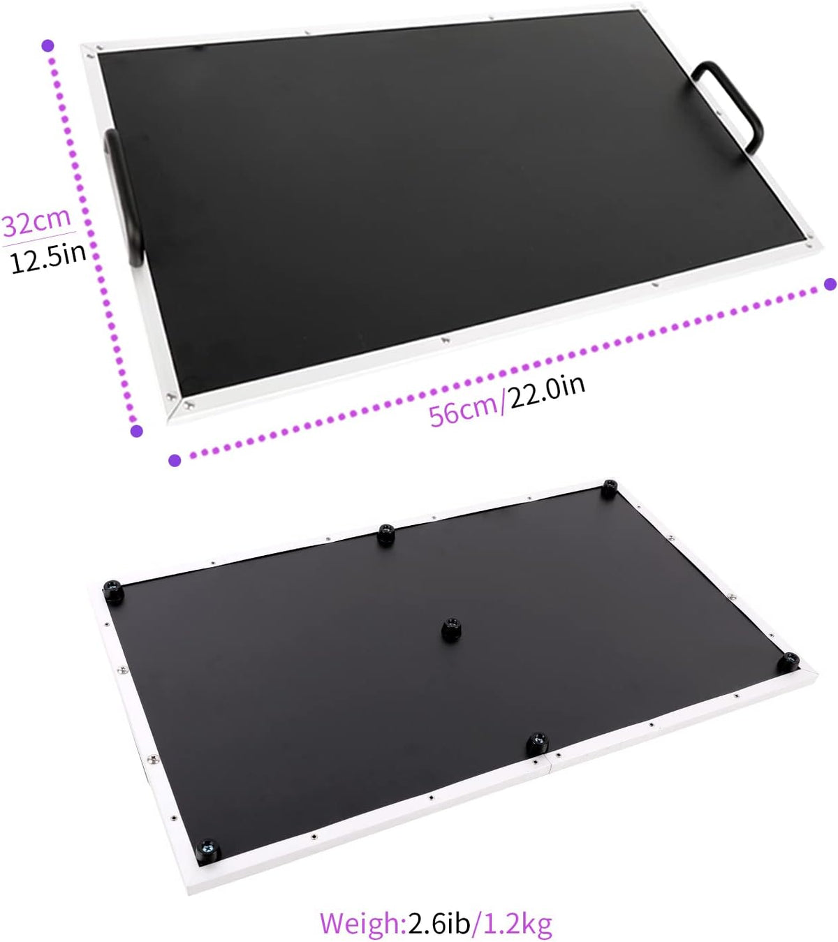 Aluminum Alloy Effect Pedalboard with Carry Bag M802774