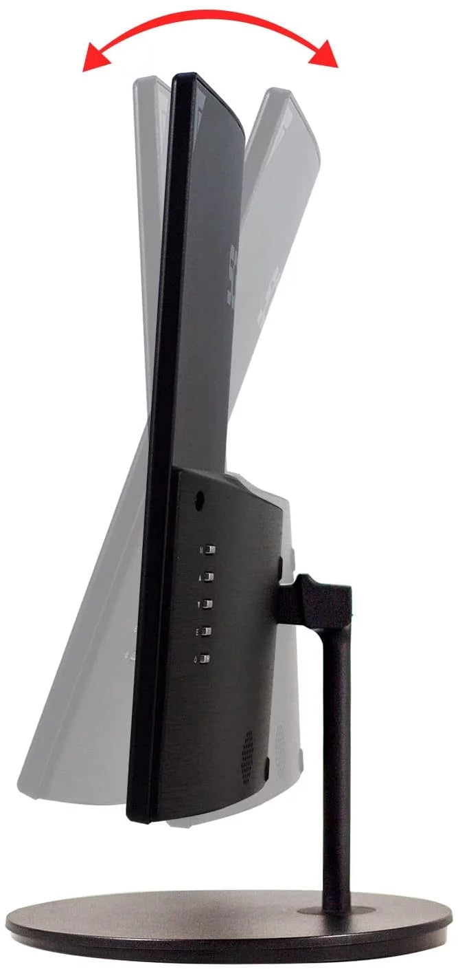 24" Curved 75Hz Gaming LED Monitor Full HD 1080P HDMI VGA Speakers Metal Black V271806