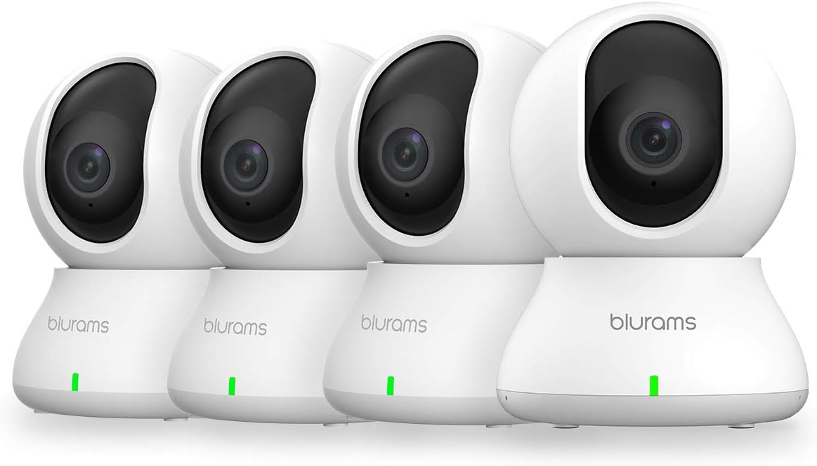 Indoor Security Camera PTZ 1080p WiFi Dome Camera with Two-Way Audio R1585