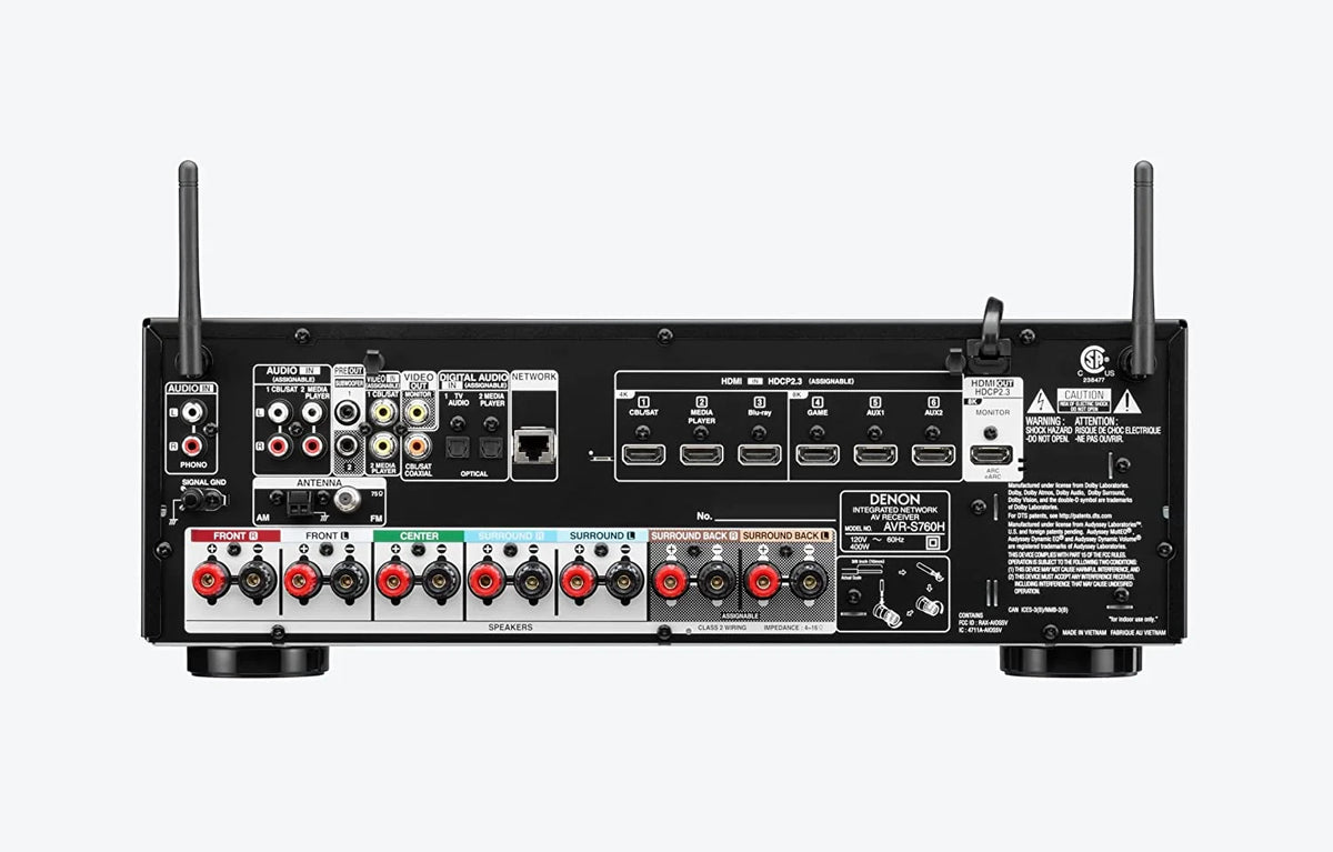 Restored 7.2 Home Theater AV 8K Ultra HD 4K/120 L807