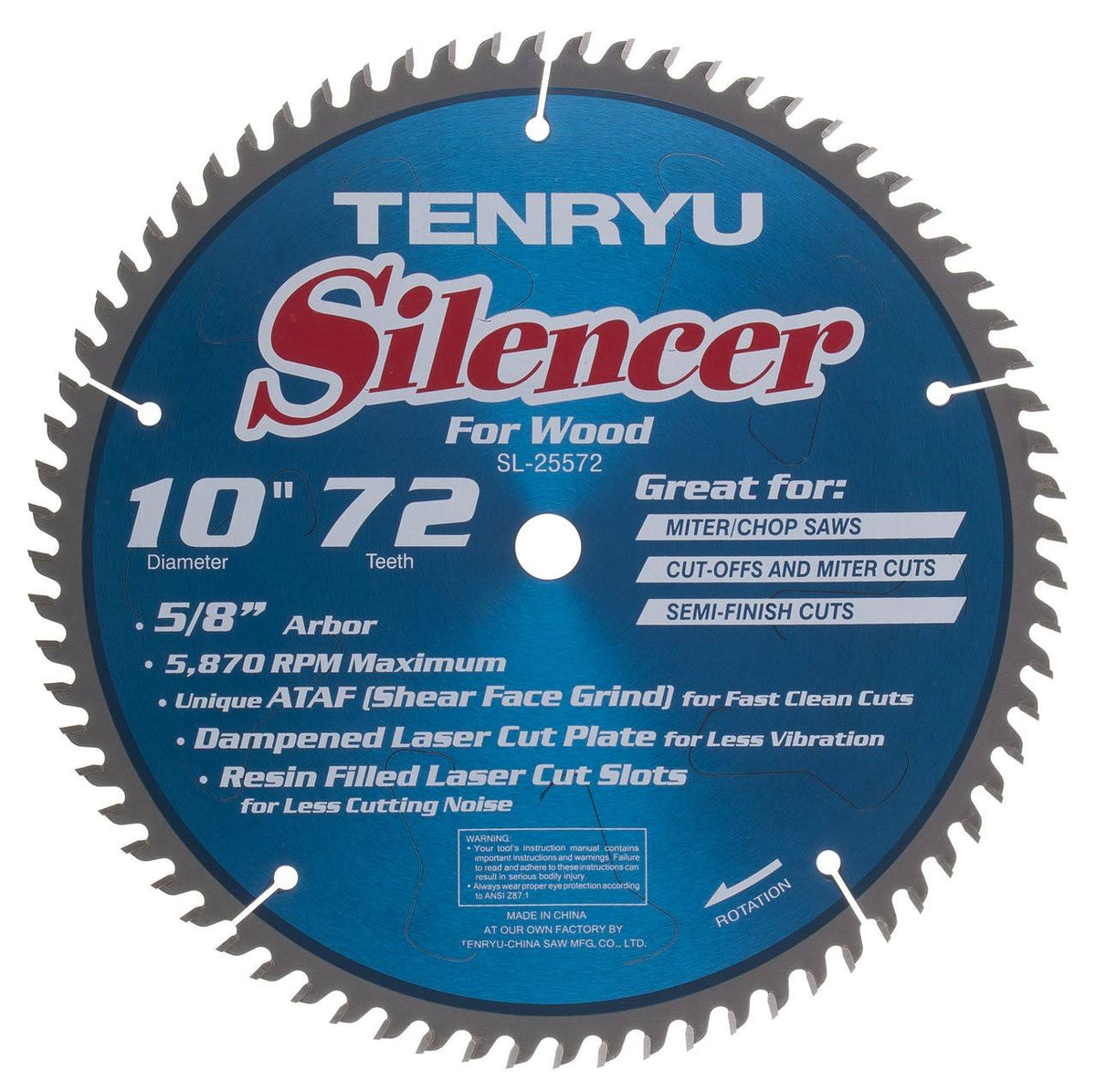 PTFE Coated Saw Blade 72 Teeth R556407