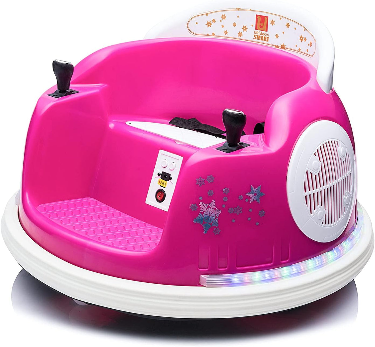 6V Ride On Bumper Car with Remote Control (Pink) U426