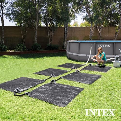 47 Inch Solar Pool Water Heater Mat with Hose Attachment Y788