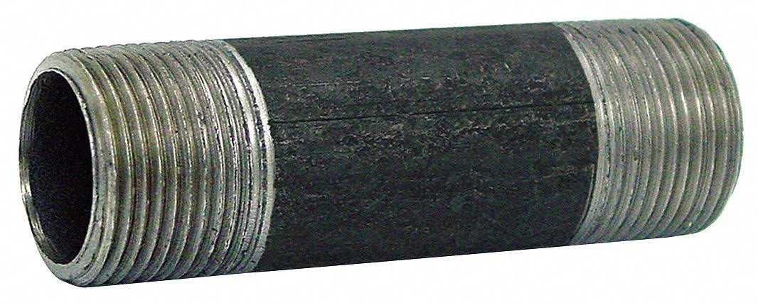 6 inch x 4 inch Black Pipe Nipple Sch 40 J74326