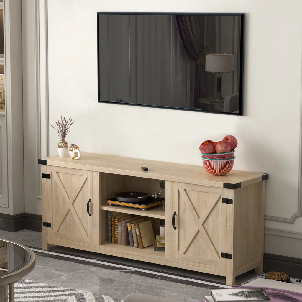 Walnut TV Stand Media Console N21824
