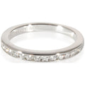 Platinum Wedding Band 0.24 CTW Pre-Owned P145001
